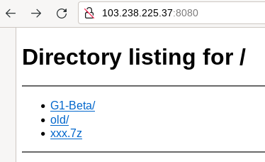 Exposed Directory Listing